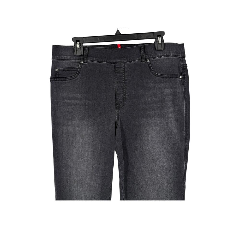 Spanx 20355R Ankle Straight Leg Denim Jeans faded black size X-Large XL - Picture 3 of 7